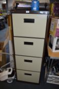 Staples Four Drawer Filing Cabinet