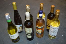 Eight Bottles of Assorted White Wine
