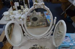 Cream & Gilt Dressing Table Mirror