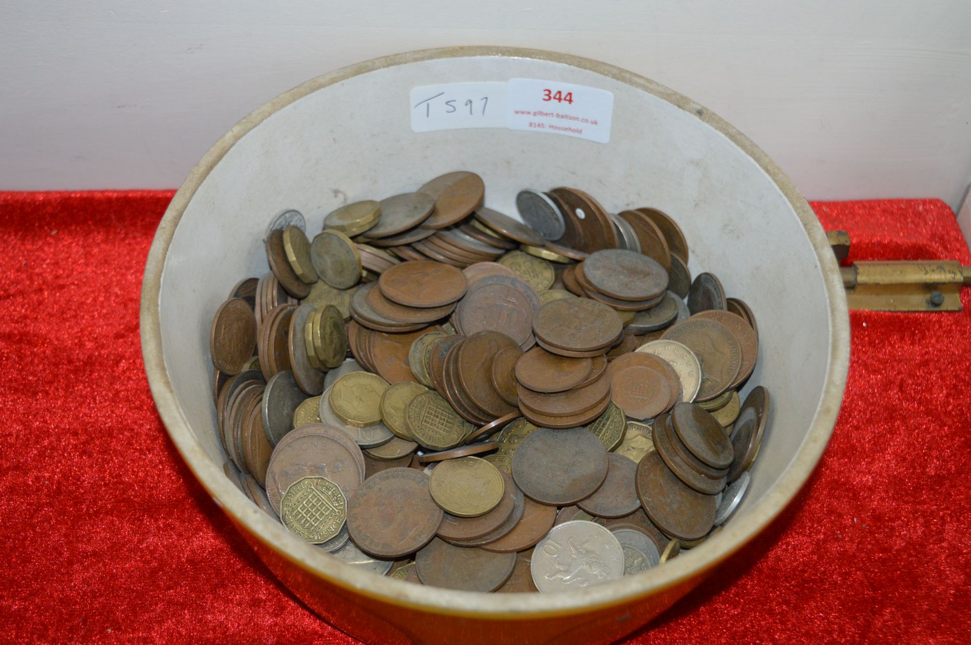 Bowl of Assorted British Coinage