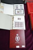 Three Royalty Stamp Albums; Coronation and Silver