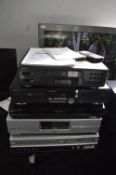 Goodmans, Philips, Panasonic, and Sanyo DVD Record