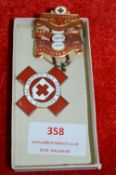 British Red Cross Medal - 1937, 38, 39 D. Hensley