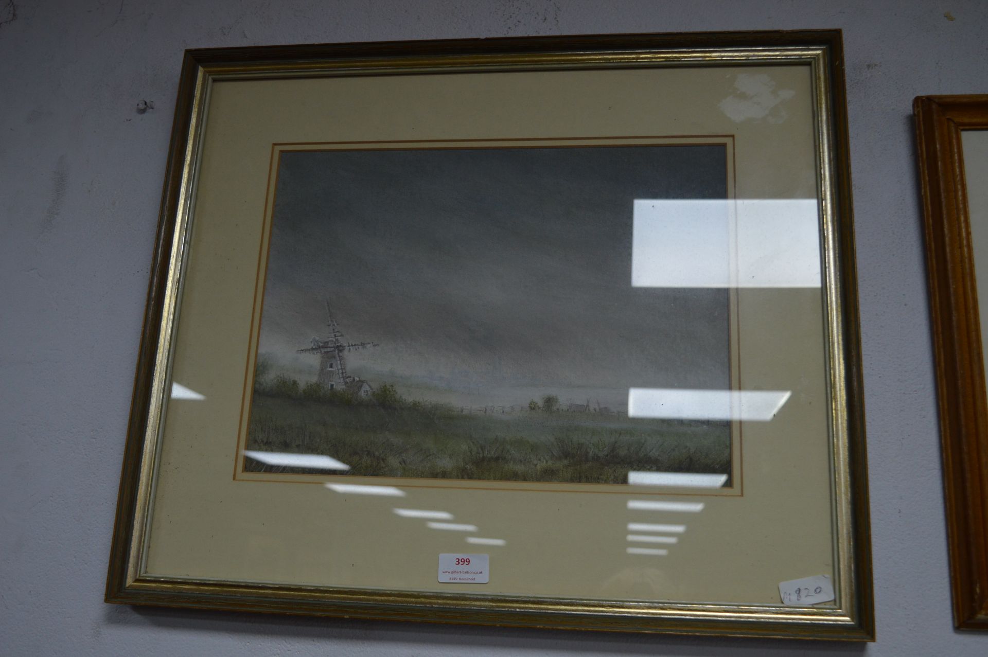 Pastel by R. Stafford Dupree Norfolk Rain
