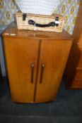 1930's Bow Front Cupboard