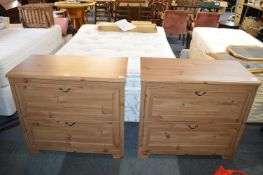 Two Deep Drawer Chests