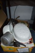 Vintage Kitchenware, Enamel Pans, etc.