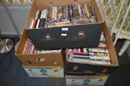 Five Boxes of DVDs