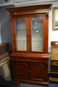 Waring & Gillow Glazed Front Bookcase
