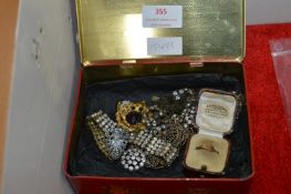 Costume Jewellery and Scrap Gold Ring, etc.