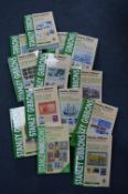 Thirteen Stanley Gibbons Catalogues