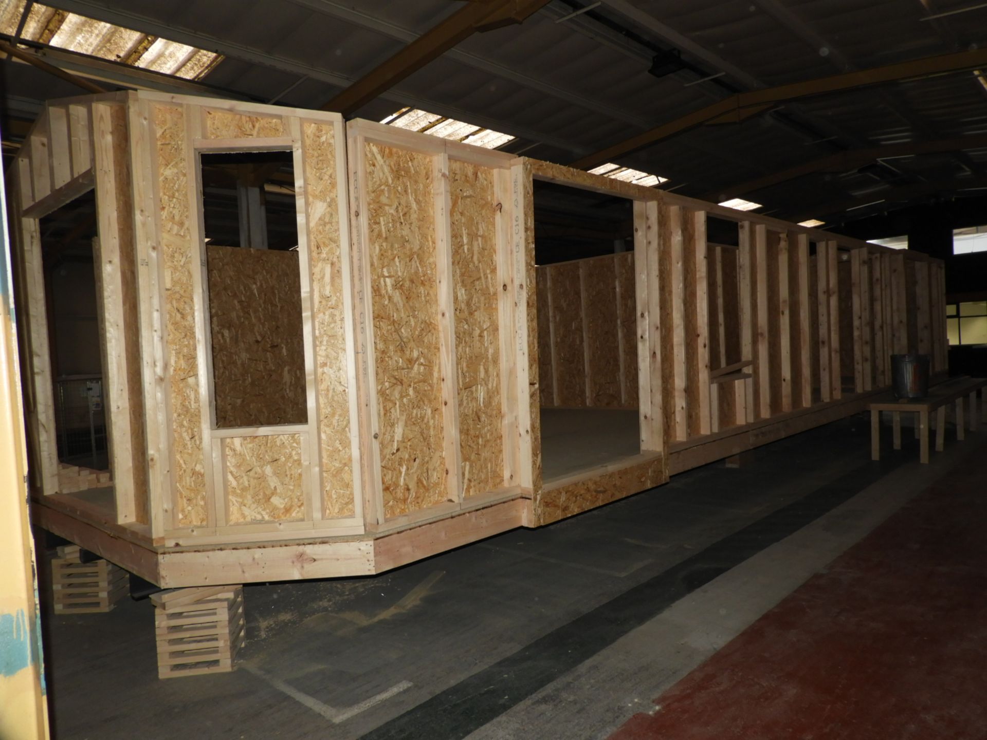 *Partially Constructed Luxury Lodge 4.2x13.7m - Image 2 of 3