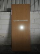 *Oak Faced Solid Door 2040x826x44mm