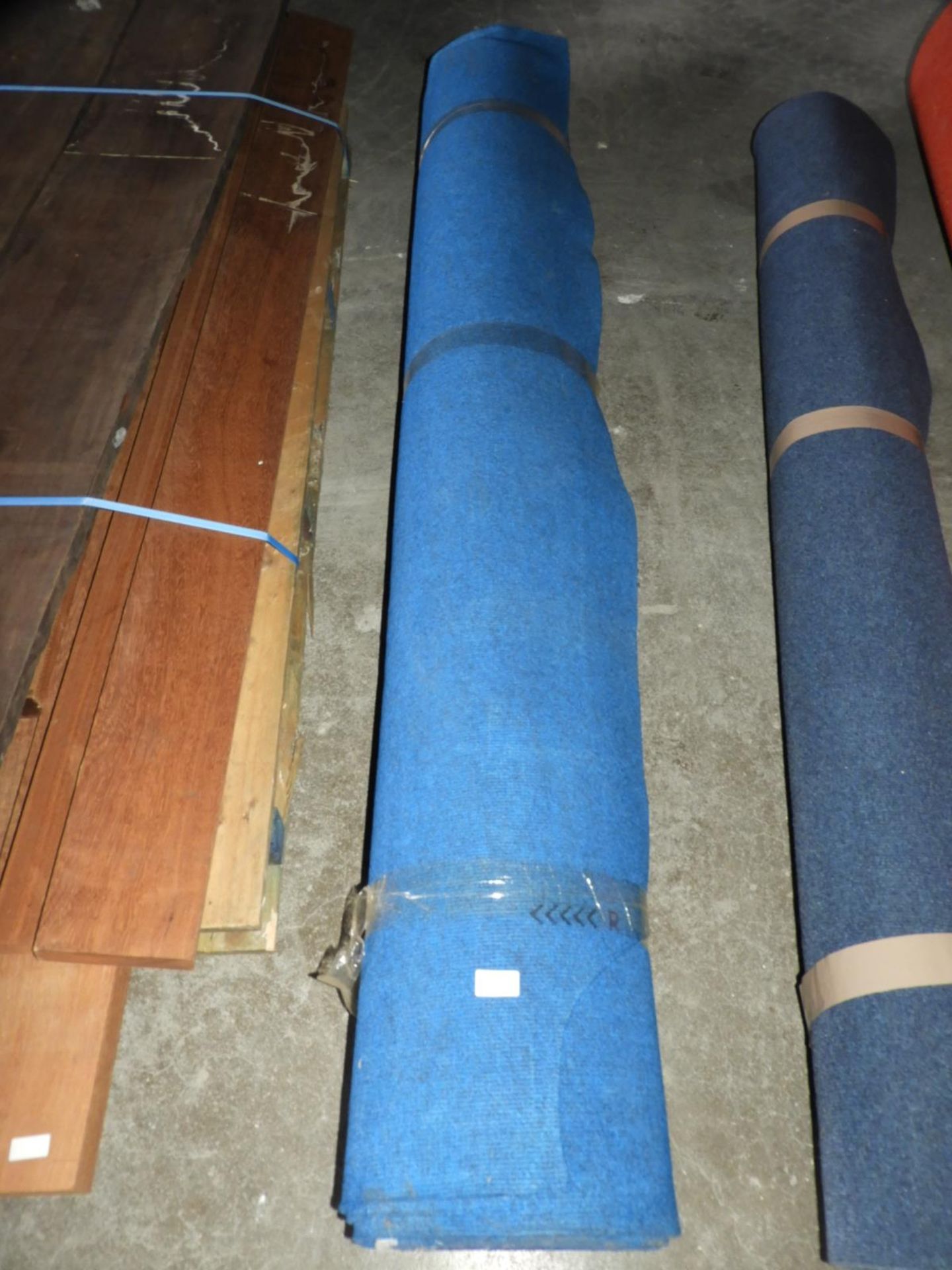 *Length of Blue Cord Carpeting