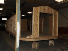 *Partially Constructed Luxury Lodge 4.2x13.7m