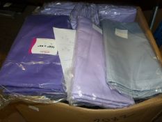 *6 Purple, 13 Lilac & 20 Grey Polycotton 108x60" Tablecloths