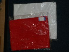 *17 Assorted Benchmark Work Trousers (10x White, 7x Red) Sizes: 52R, 42T and 48T