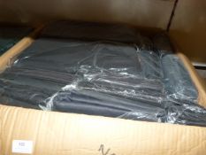 *40 Black Polycotton 108x60" Tablecloths