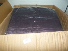 *28 Violet Crushed Taffeta 132" Round Tablecloths