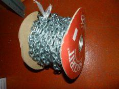 *Coil of Straight Link Chain 5m by 5x21mm