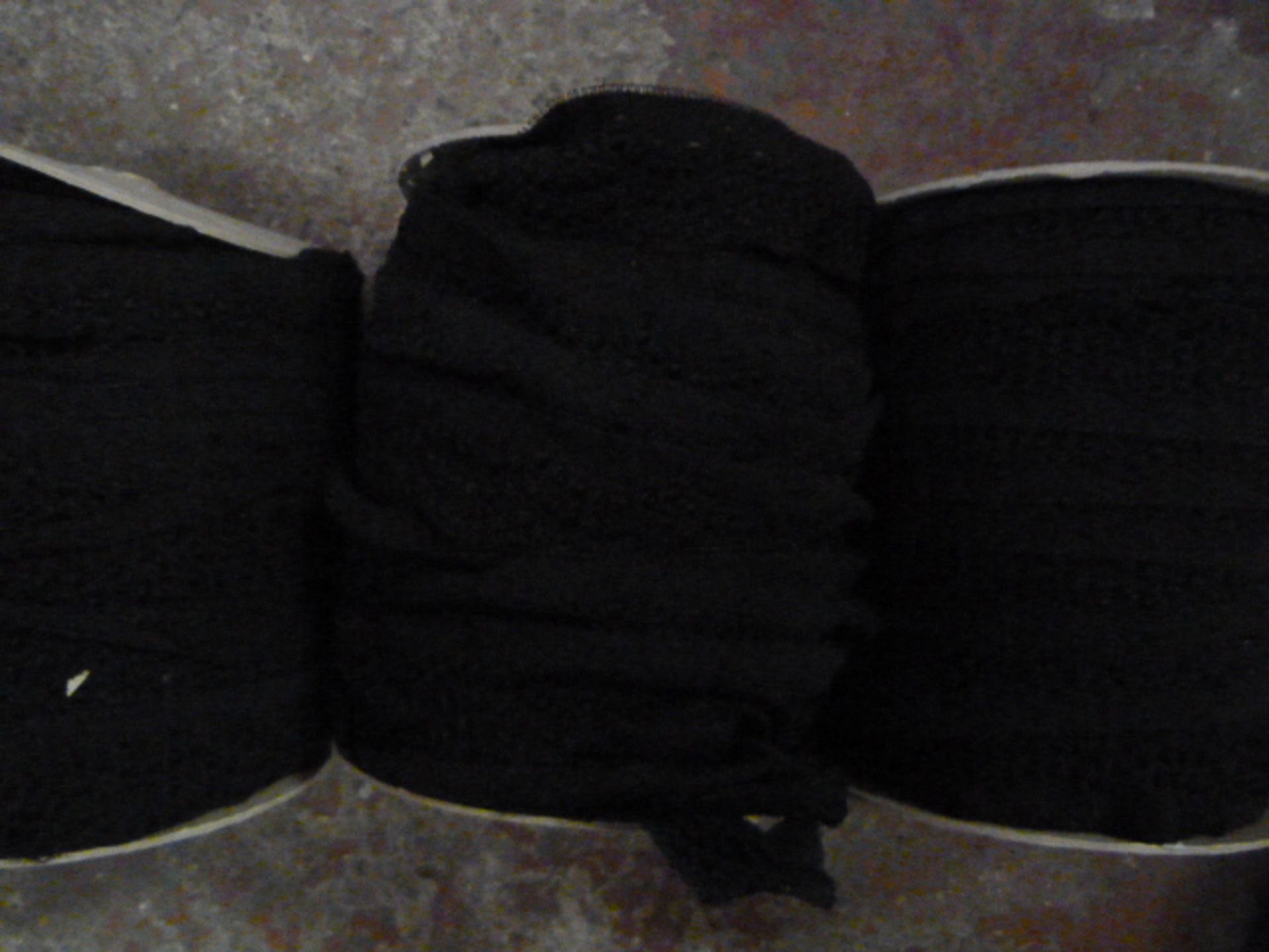 *Three Rolls of Black Lace Edging