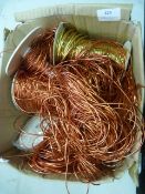 *Box of Elasticated Copper Braid