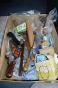 Box of Assorted Tools, etc.