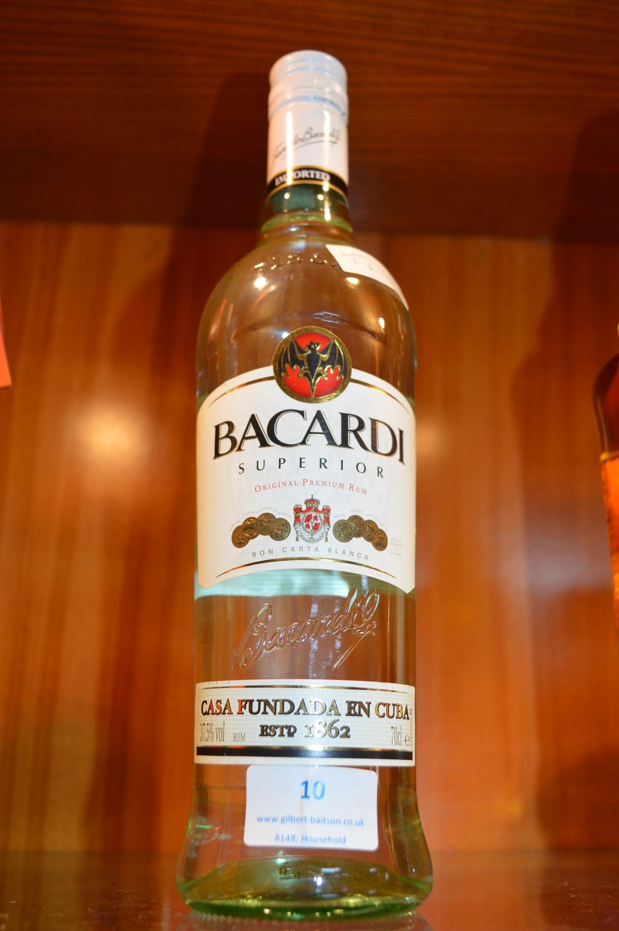 Bacardi White Rum 70cl