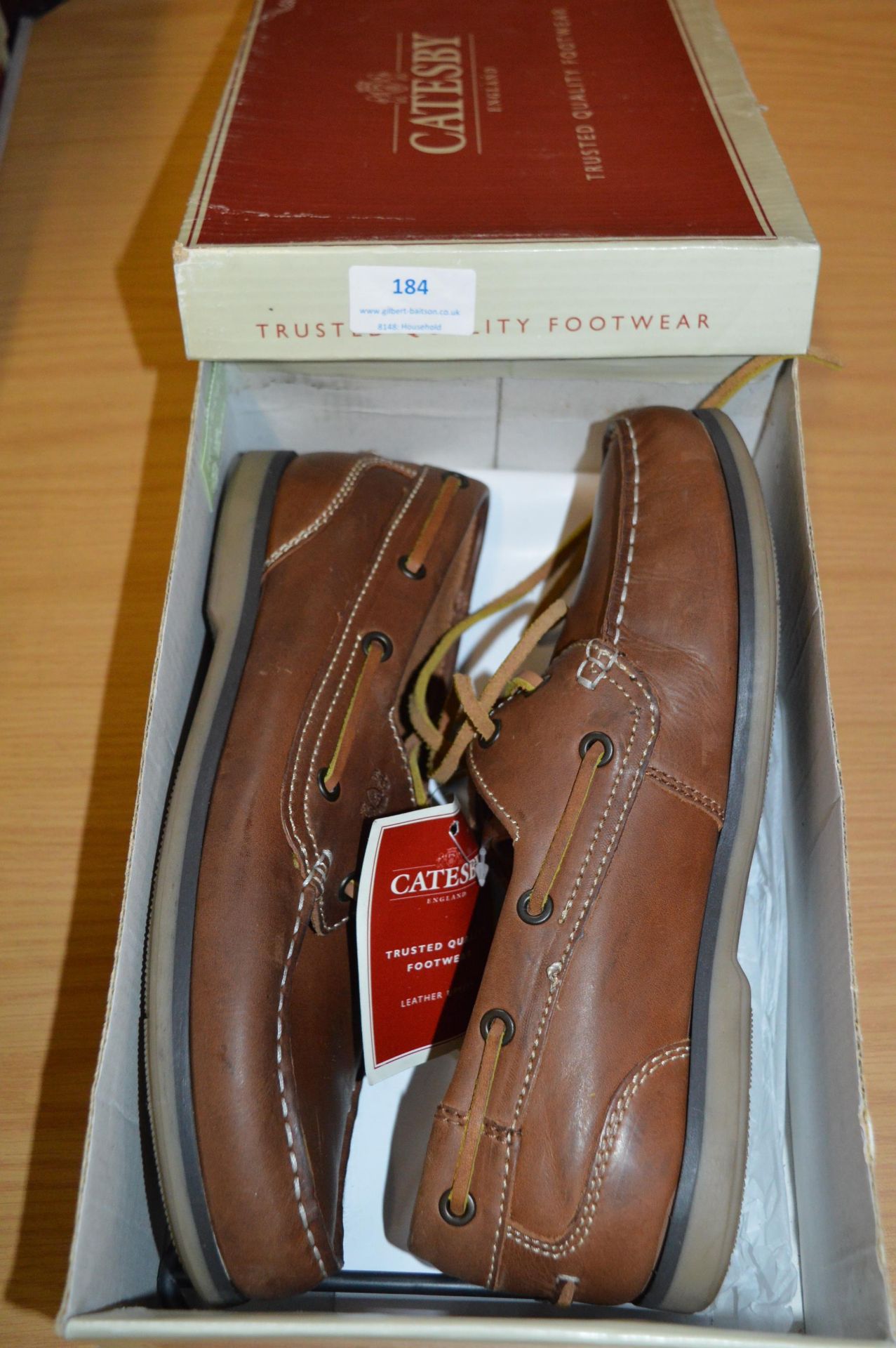 Catesby Ladies Deck Shoes (Brown) Size: 7