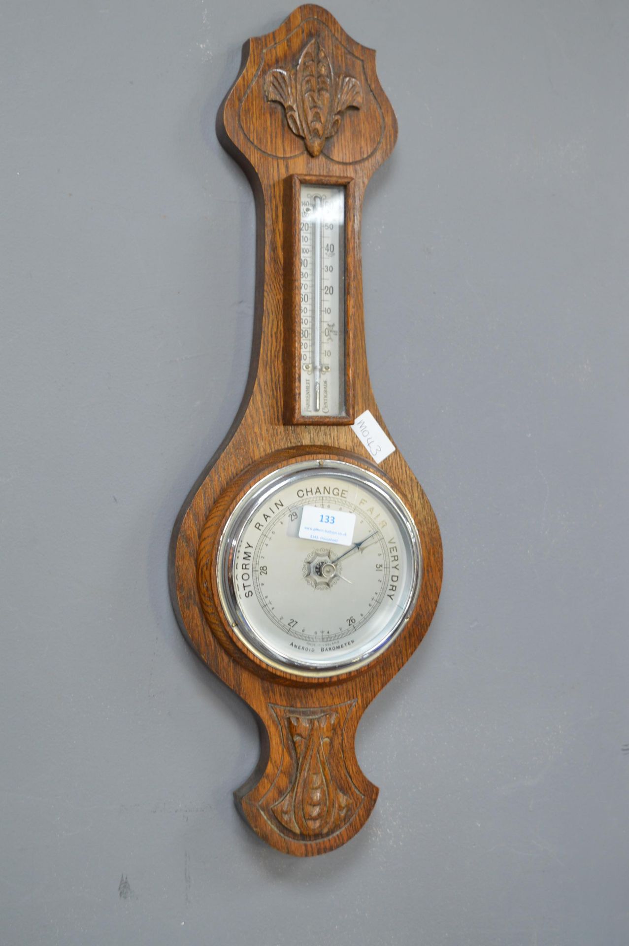 Oak Framed Barometer (AF)