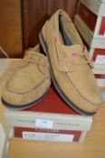 Catesby Ladies Deck Shoes (Tan) Size: 7