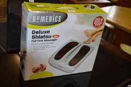 Boxed Homedics Deluxe Shiatsu Foot Massager