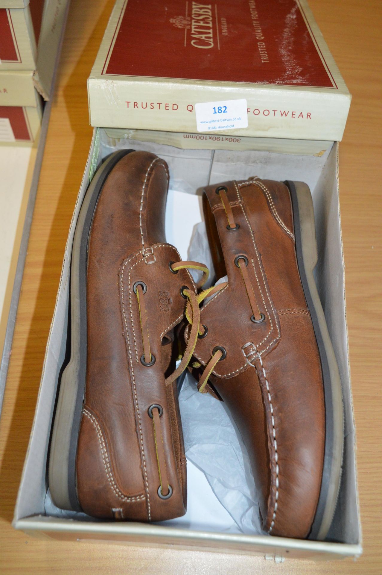 Catesby Ladies Deck Shoes (Brown) Size: 8