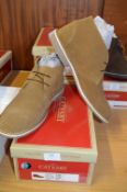 Catesby Gents Suede Ankle Boots (Tan) Size: 10