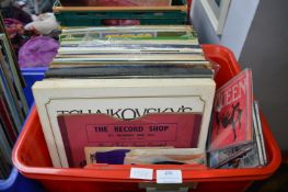 12" LP Vinyl Records - Classical, and CDs