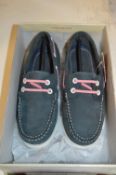 Catesby Ladies Deck Shoes (Navy) Size: 4