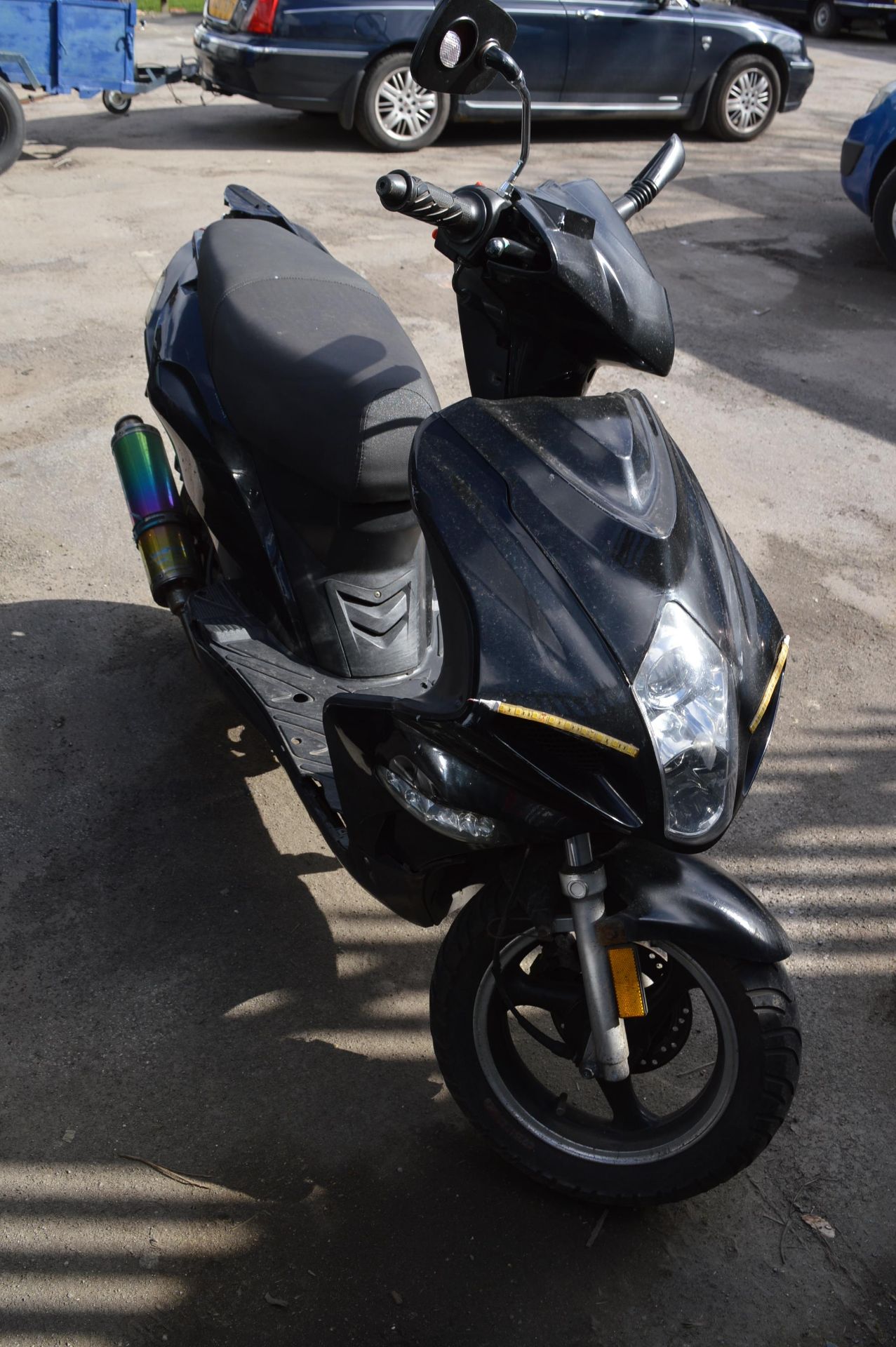 Scorpion Black Scooter Reg: YN14 JMX