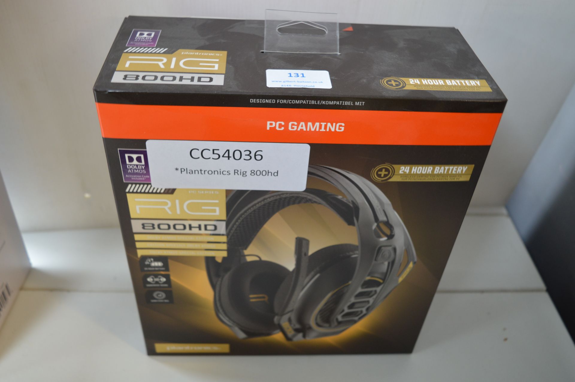 *Plantronics Rig800 HD PC Gaming Headphones