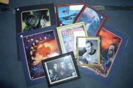 Framed Star Trek Photographs and Posters, etc.