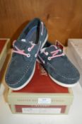Catesby Ladies Deck Shoes (Navy) Size: 4