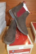 Catesby Gents Suede Ankle Boots (Brown) Size: 11