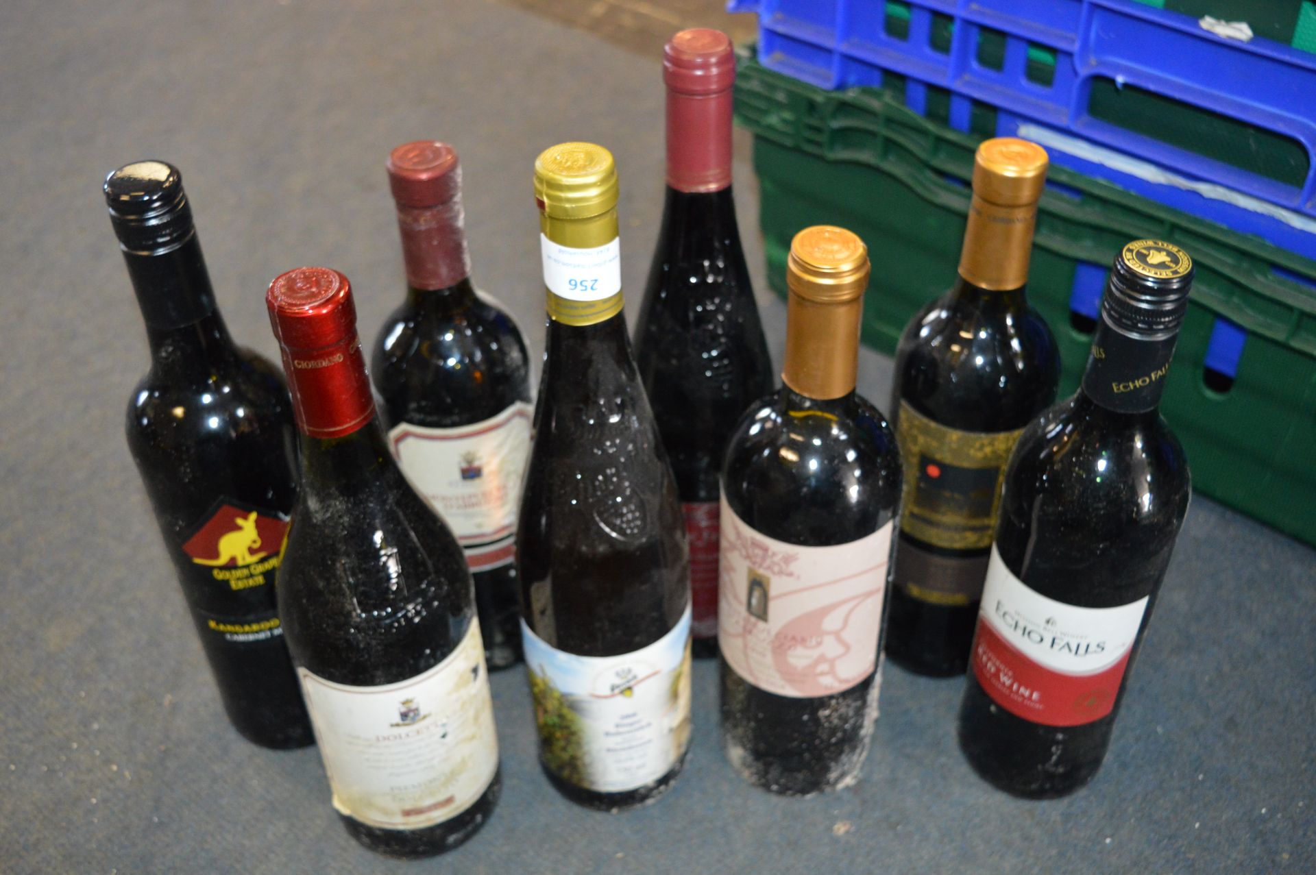 Eight Bottle of Assorted Wine