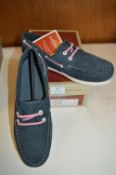 Catesby Ladies Deck Shoes (Navy) Size: 7