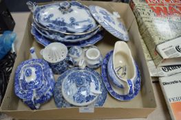 Blue & White Pottery, Tureens, Teapots, etc. (AF)