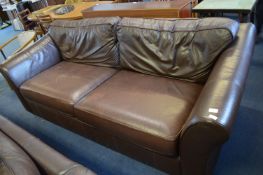 Two Seat Leather Sofa