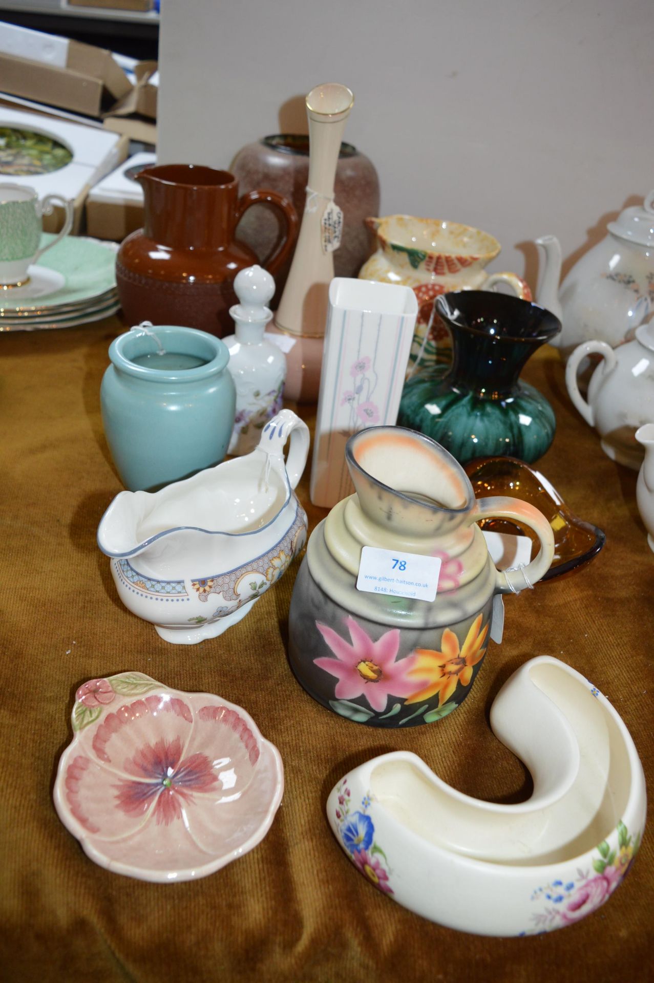 Decorative China, Jugs, etc.