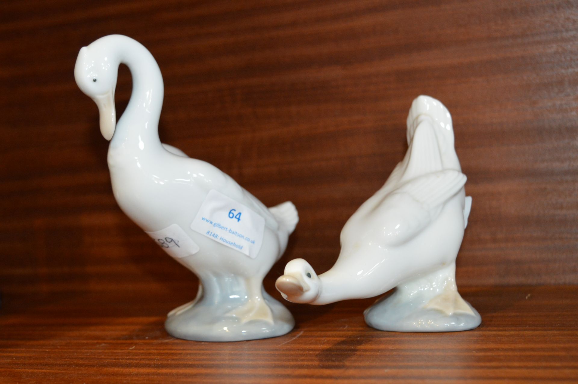 Pair of Nao Lladro Ducks