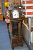 Baby Grandfather Clock with Built in CD Rack (38")