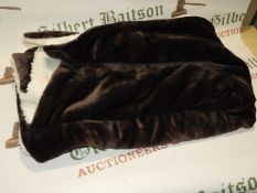 *Super Sherpa Throw (Velvet & Fur)