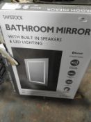 *LED Bathroom Mirror with Bluetooth